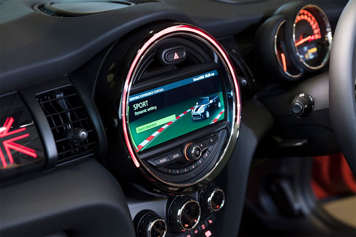The Cooper and S score a new 6.5-inch touch screen and updated media system.